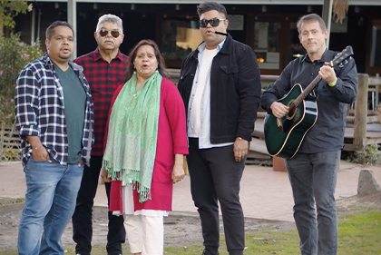 Language and song a family business 