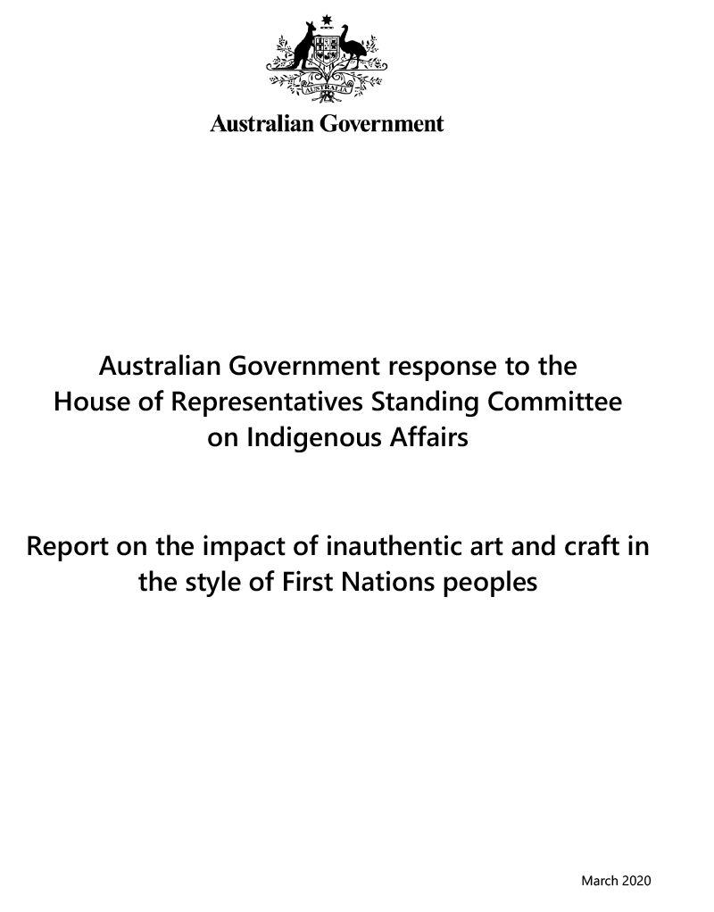 aus-gov-response-report-impact-inauthentic-art-craft-in-style-first-nations-peoples