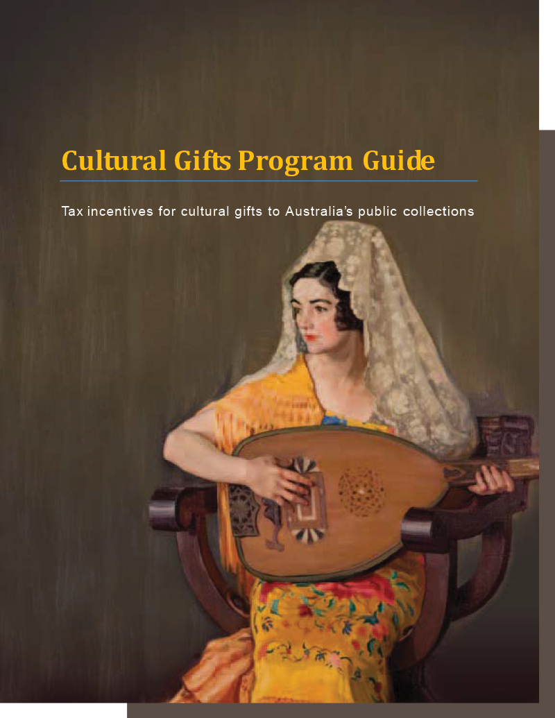 Overview of the Cultural Gifts Program
