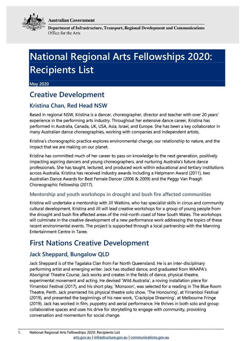 national-regional-arts-fellowships-2020-recipients-list