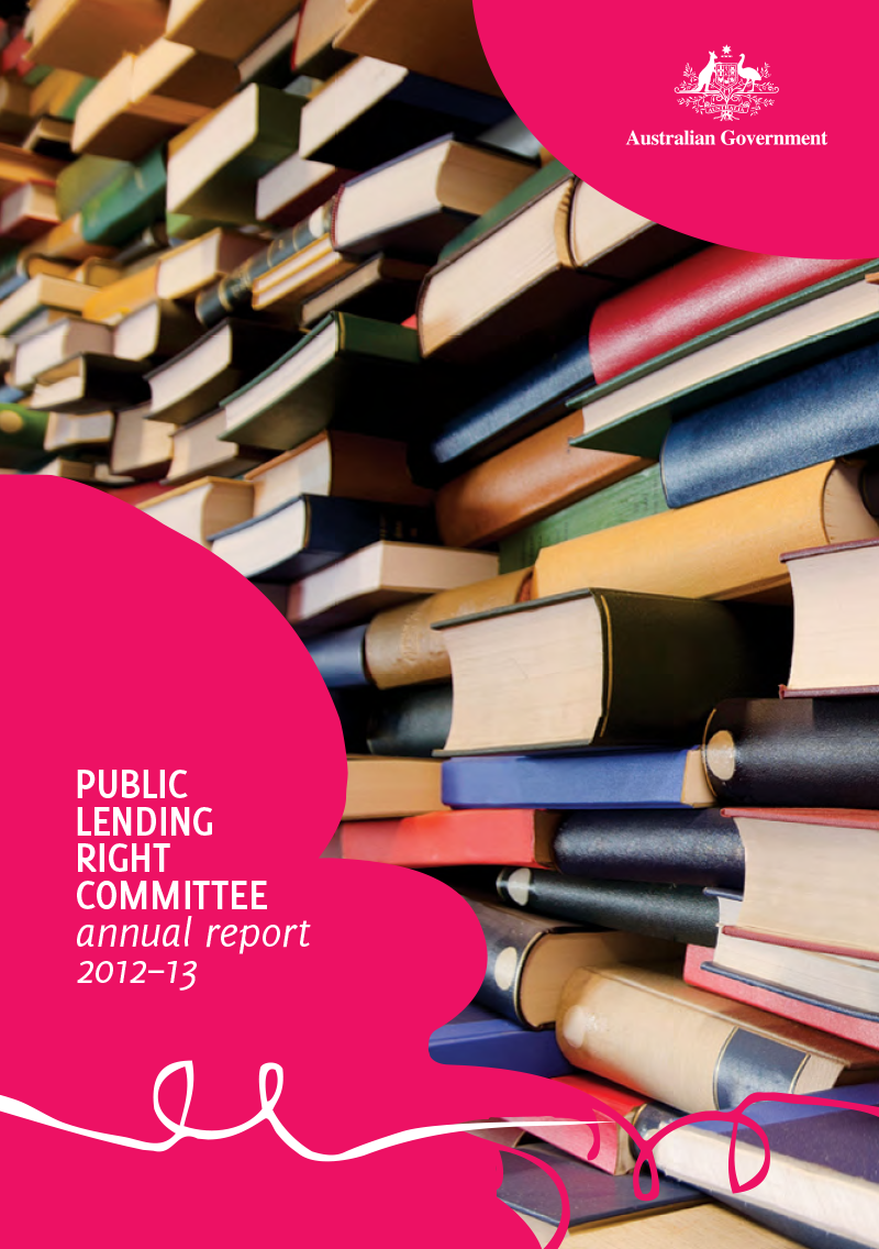 Public Lending Right Committee Annual report 2012-13