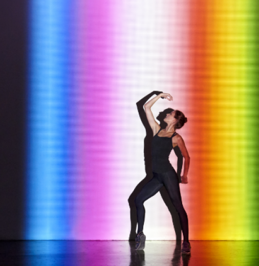 Dancer on stage.