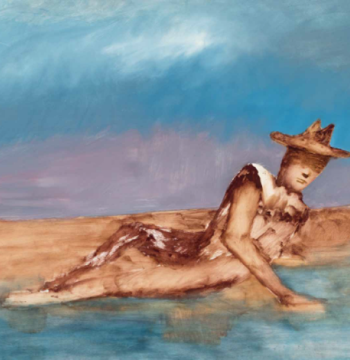 Sidney Nolan, Soldier on the Beach, 1962. Collection of Bendigo Art Gallery.