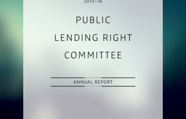 Public Lending Right Committee Annual Report 2015–16