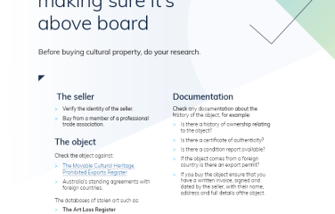 Buying legally - making sure it's above board