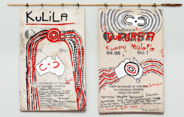 Tjukurpa Kunpu Mulapa, 2016, Mumu Mike Williams and Sammy Dodd, @Art Gallery of South Australia