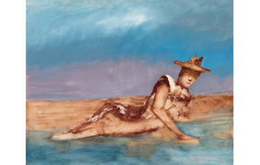 Sidney Nolan, Soldier on the Beach, 1962. Collection of Bendigo Art Gallery.